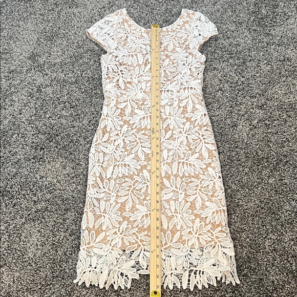 Lulus Right Sheer, Right Now White Lace Bodycon Dress - Picture 10 of 12